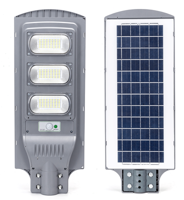 Farola Solar Led Exterior 150 W con Sensor Movimiento y Control Remoto Aigostar